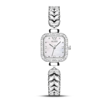 Sweston™ OLEVS Crystal Silver Women's Watch