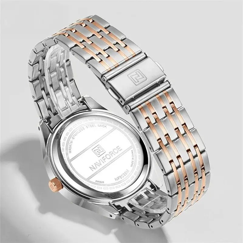 Sweston™ Fashion Stainless Steel Strap Couple Watch - Sweston