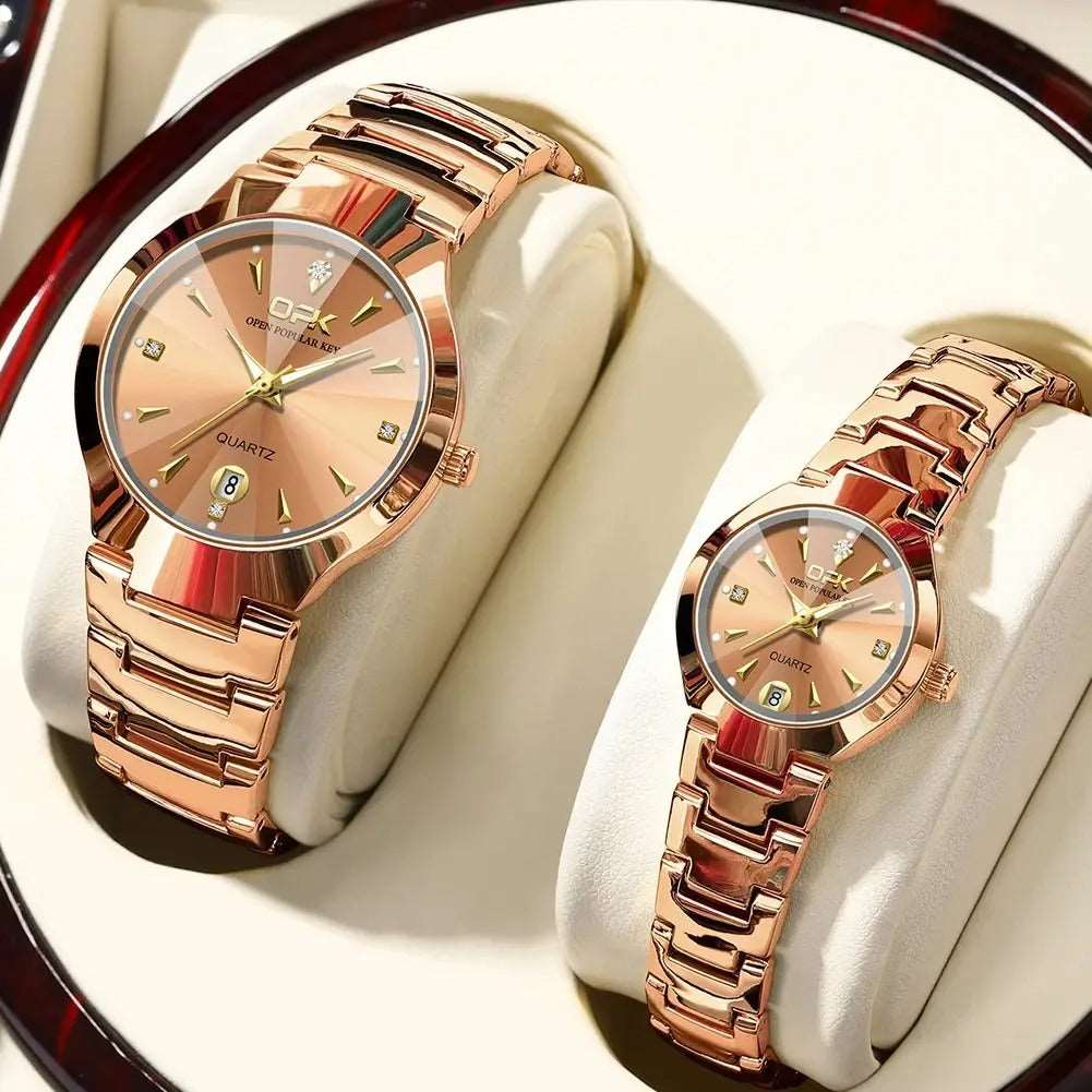 Sweston™ 8105 Luxury Couple Quartz Watch