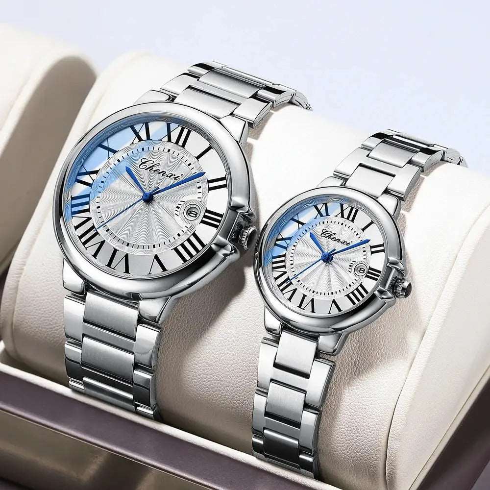 Sweston™ 039 Luxury Stainless Steel Couple Watch