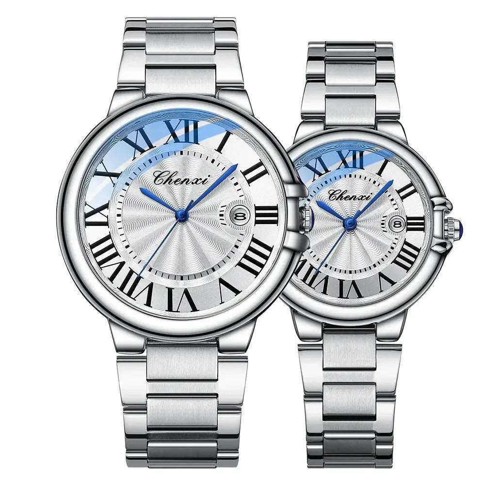 Sweston™ 039 Luxury Stainless Steel Couple Watch