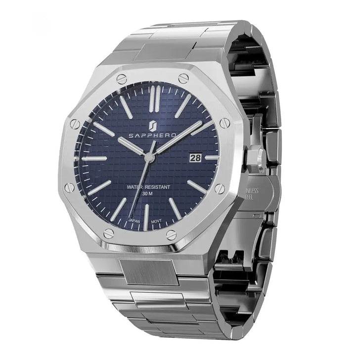 Sweston™ Men's Luxury Stainless Steel Quartz Watch | Waterproof & Imported Movement