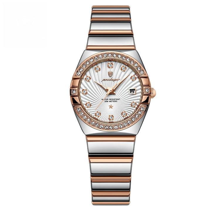 Sweston™ Luxury Women's Waterproof Stainless Steel Quartz Watch