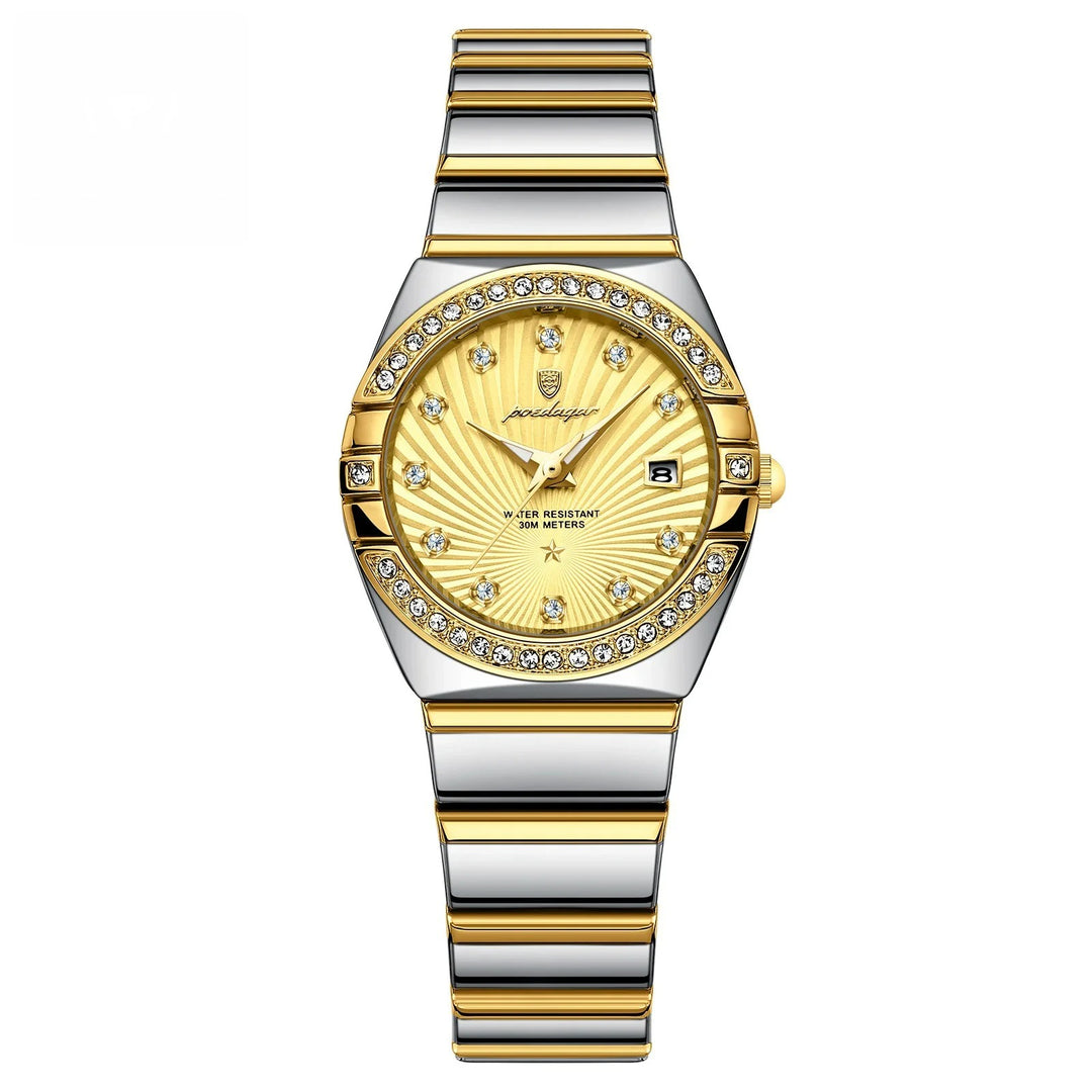 Sweston™ Luxury Women's Waterproof Stainless Steel Quartz Watch