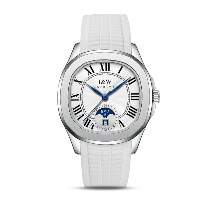 Sweston™ High-End Men's Mechanical Watch – Sapphire Moon Phase & Sports Design