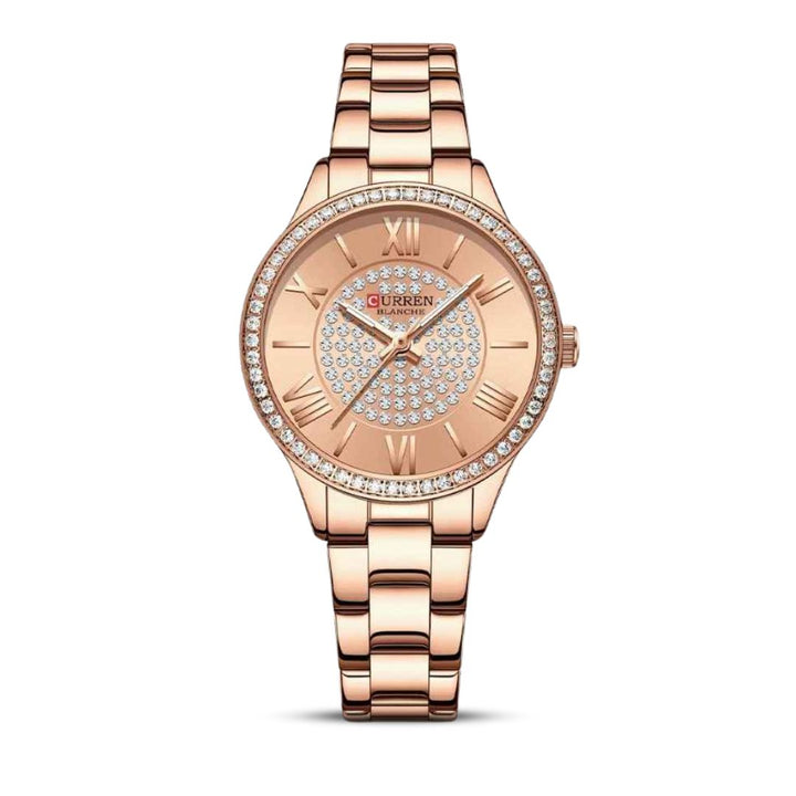 Sweston™ Luxury Rhinestones Rose Dial Fashion Watch