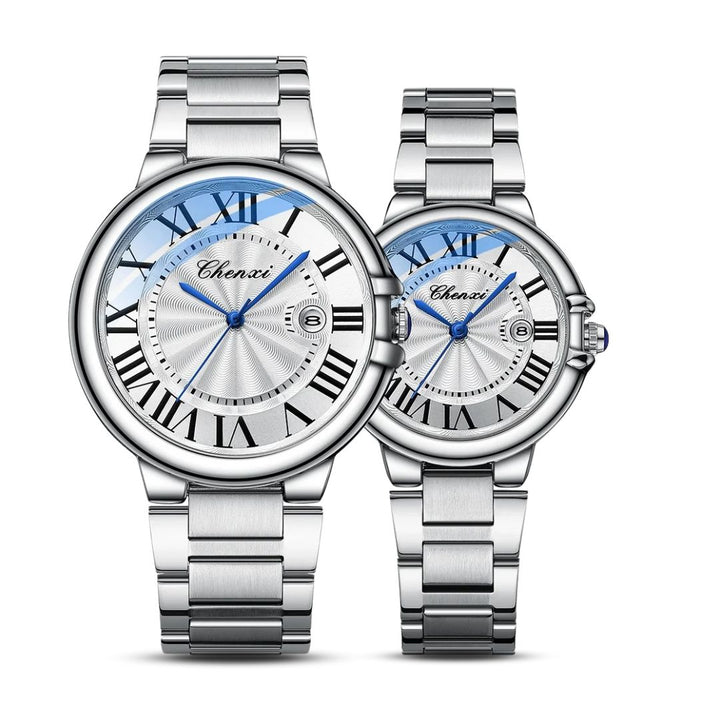 Sweston™ 039 Luxury Stainless Steel Couple Watch