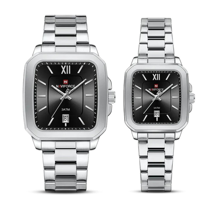 Sweston™ Quartz Square Dial Couple Watch