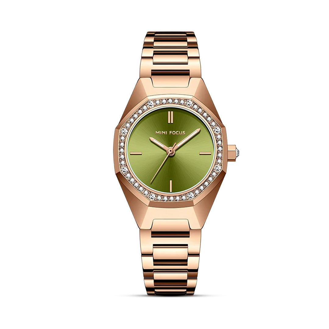 Sweston™ MINI FOCUS Rose Gold Octagon Watch for Women