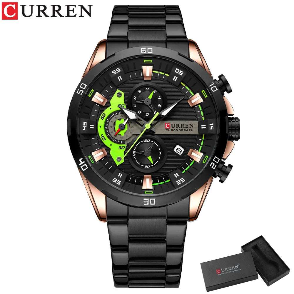 Men's Luminous Casual Quartz Watch | Sport Style sweston