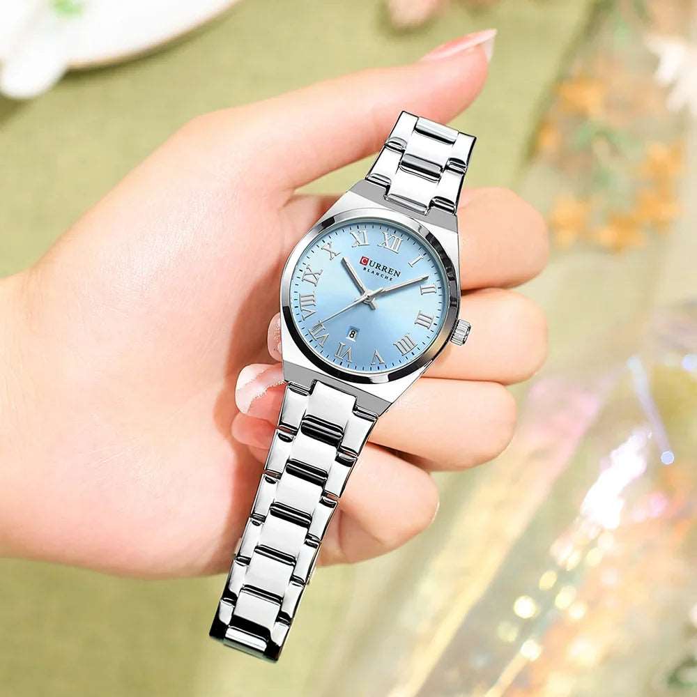 Sweston™ Female Stainless Steel Elegant Dress Watch – Luxury Timepiece for Women