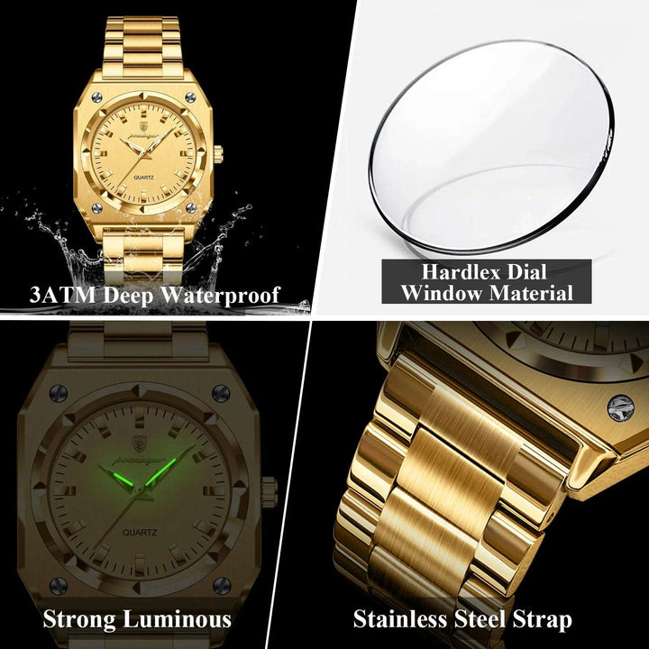 Luxury Square Women's Watch – Waterproof Quartz by Sweston™