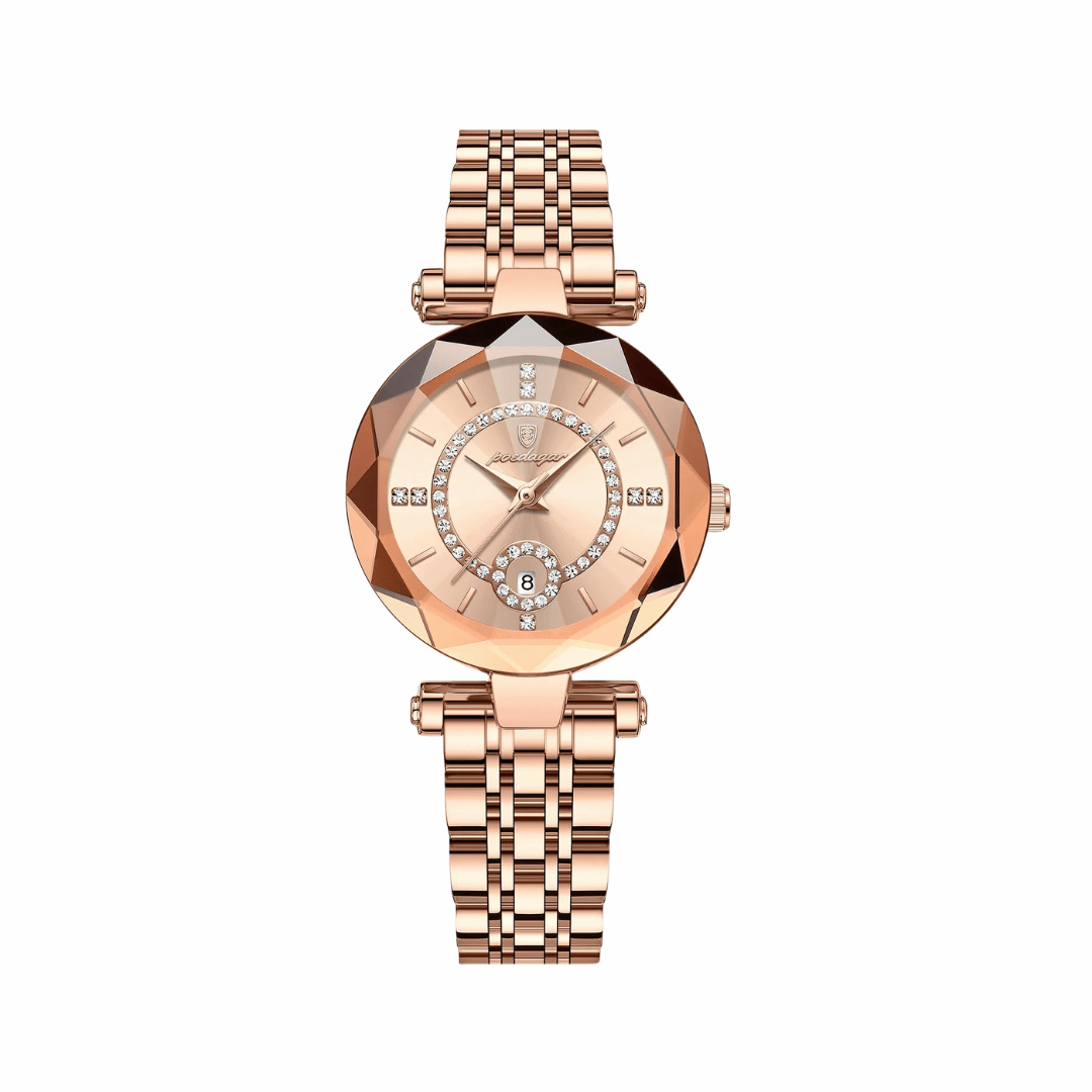 Sweston™  Luxury Diamond Quartz Watch for Women + Gift Box