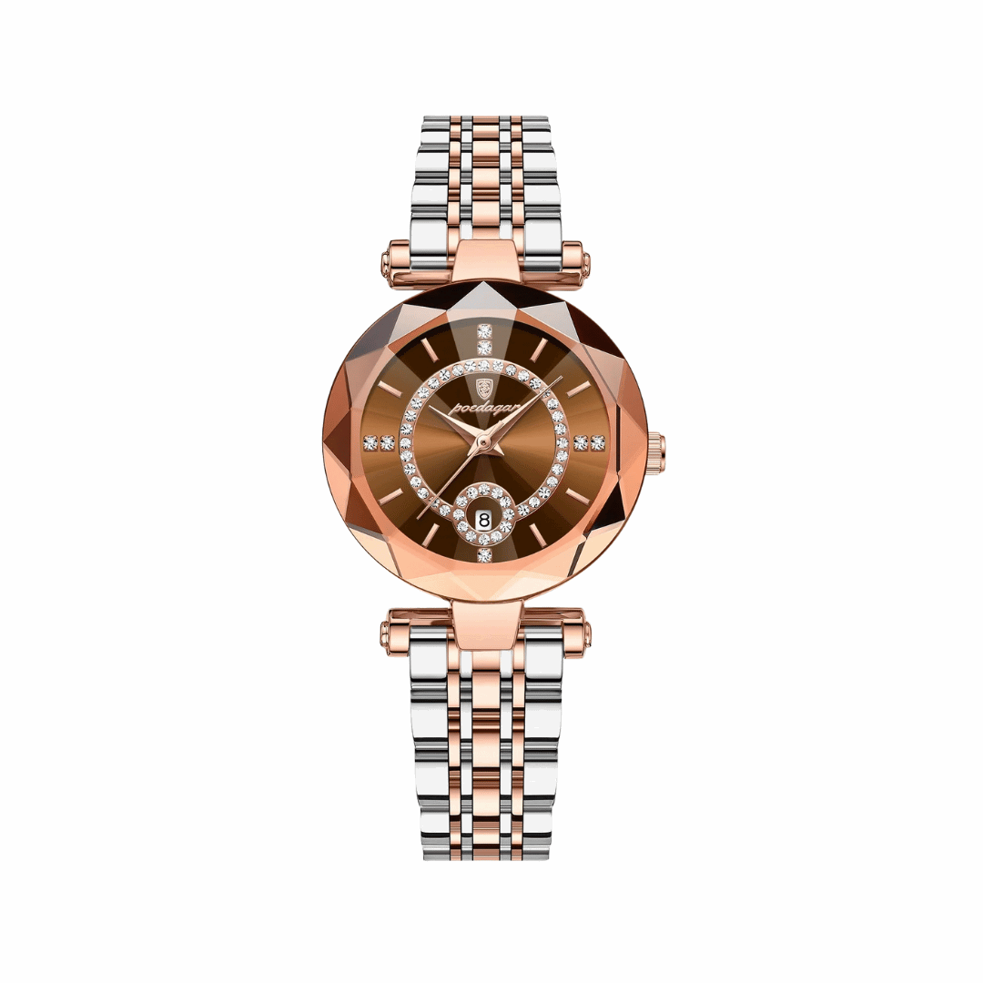 Sweston™  Luxury Diamond Quartz Watch for Women + Gift Box