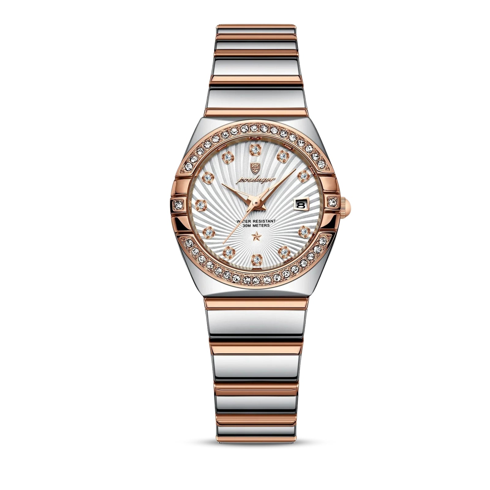 Sweston™ Luxury Women's Waterproof Stainless Steel Quartz Watch