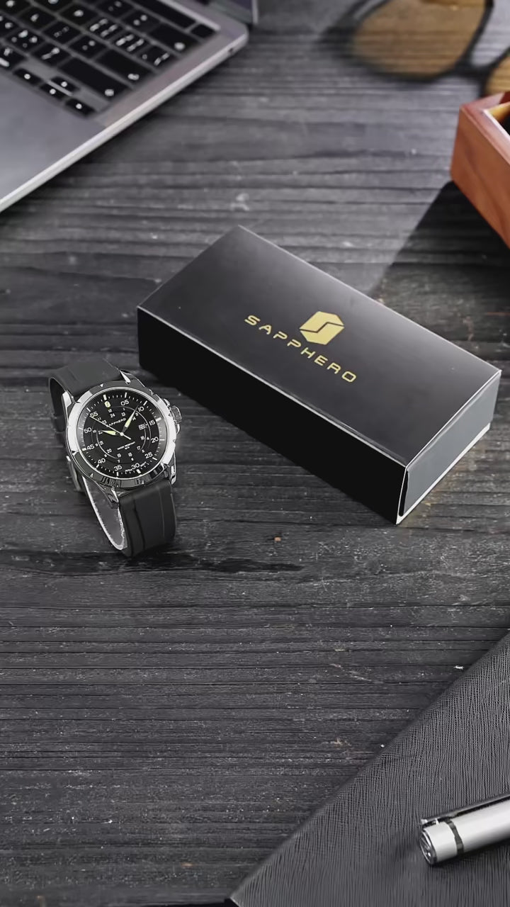 Sweston™ Luxury Men's Waterproof Quartz Watch – Sport & Casual